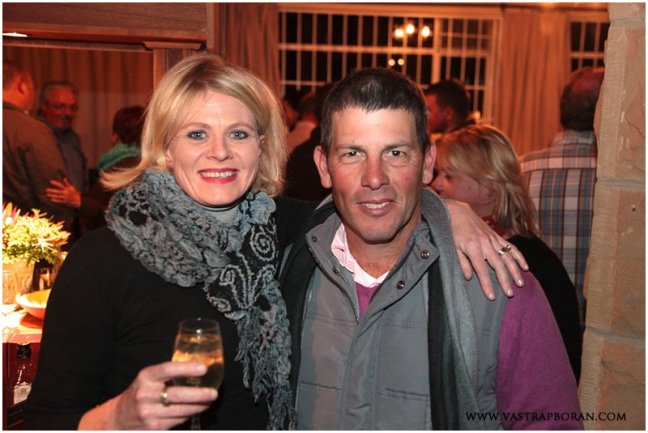 Stephen & Debbie Johnson from Frontier Borans, partners in the auction. 