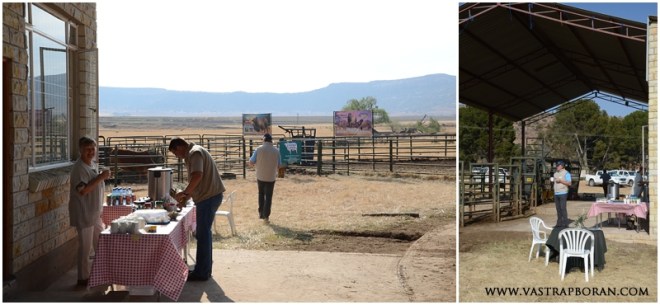 Early morning refreshments.