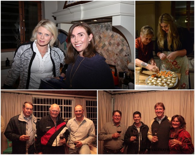 Pre-auction dinner at Vastrap.