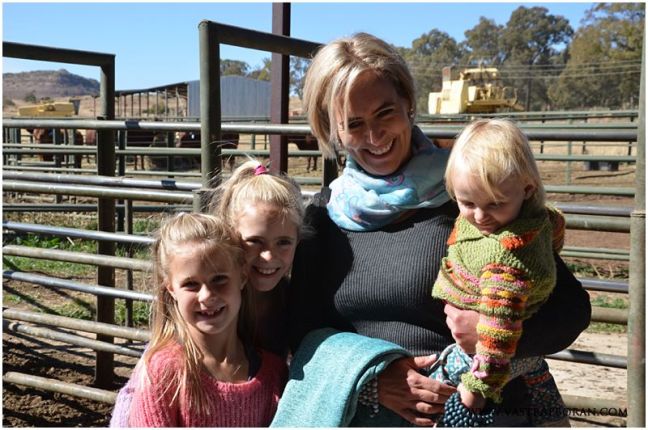 Our daughter Livia loving the attention from the Biewenga clan from Gobabis in Namibia! 