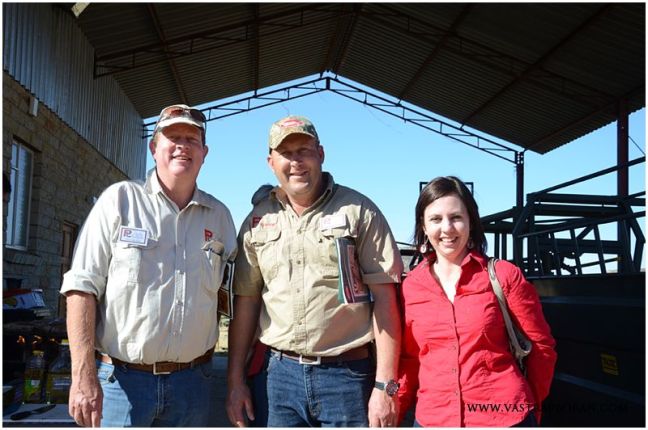 Guest sellers Wilco du Toit, Nils & Annerie Pieterse from Pratos Borane. 