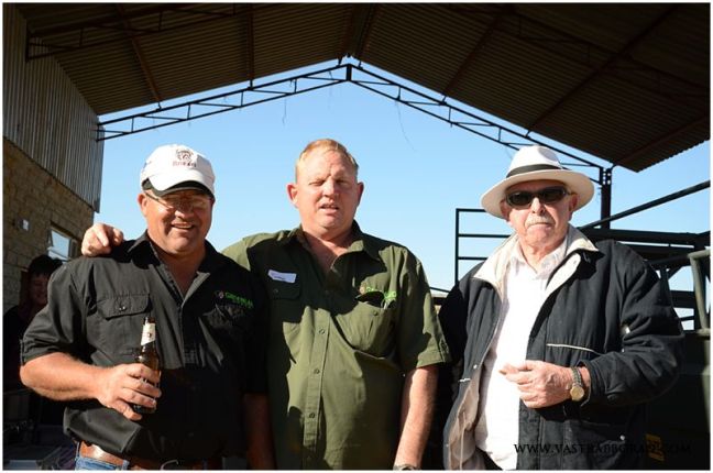 Tinus Bessinger, Evan de Jager & Lou de Jager from Groenland Borane. 